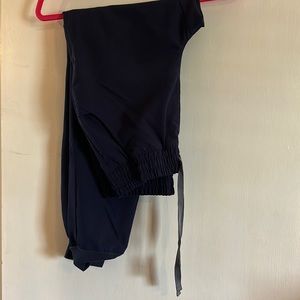 High Waisted Zamora™ Jogger Scrub Pants size small navy